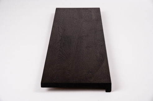 Window sill Smoked oak KGZ 20mm brushed black oiled