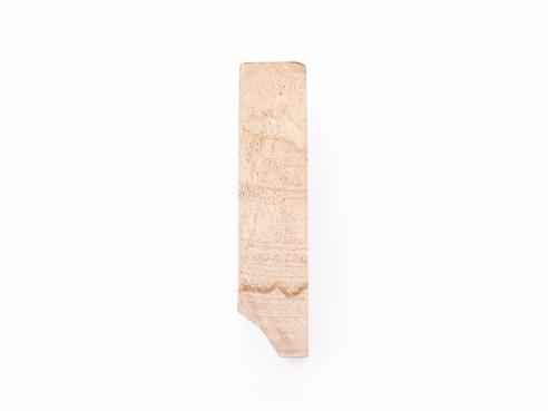 Solid Skirting Board Birch Rustic 24x100 mm naturally oiled 2m with radius 5mm NOT filled