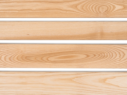 Solid Skirting Board Ash A/B 24x60 mm 2m with radius 5mm Matte lacquered