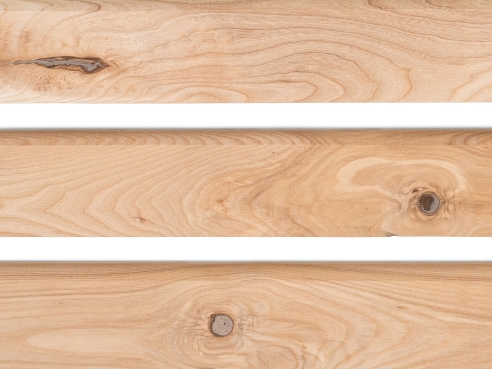 Solid Skirting Board Ash Rustic 24x80 mm Hard Wax Oil Natural White 2m with radius 20mm brown filled