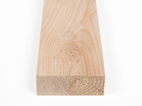 Houten lamel Essen Rustiek 24x60mm 40-200cm Plint Lijstwerk Onderconstructie