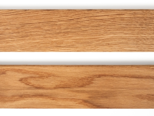 Solid Skirting Board Oak A/B 18x70 matte lacquered 0,8-1,8m with radius 5mm