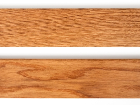Solid Skirting Board Oak A/B 18x70 natural oil 0,8-1,8m with radius 5mm