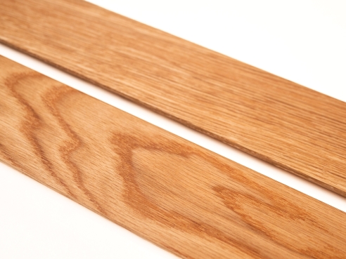 Solid Skirting Board Oak A/B 18x70 natural oil 0,8-1,8m with radius 5mm