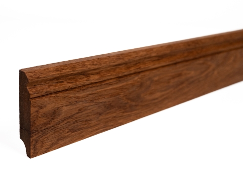 Preview: Solid Skirting Board Smoked Oak Select Nature 20x70 natural oil 1,5-2,5m Hamburg profile