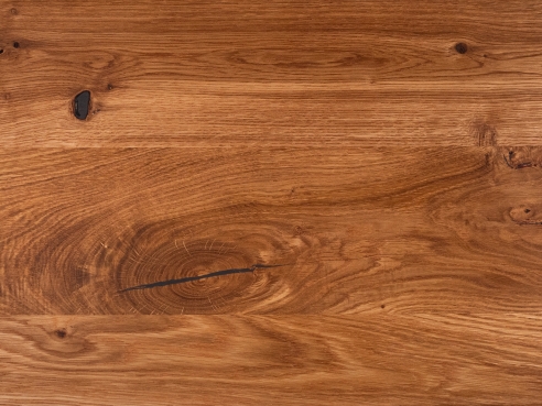 Preview: Traptrede Eiken Wildeiken 35 mm Natuurlijk Geolied, doorlopende lamellen Vensterbank Legplank