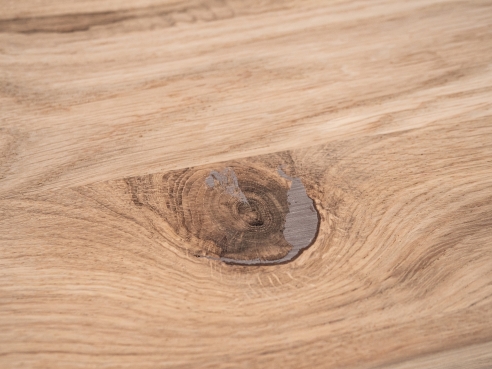 Traptrede Eiken Rustiek 16mm onbehandeld, doorlopende lamellen