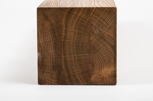 Glued Laminated beam Squared Timber Wild Oak 80x80 mm Antique Oiled