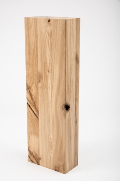 Glued laminated beam Squared timber Wild oak 120x240 mm untreated