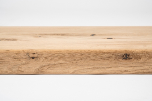 Window sill Solid Oak with overhang, Rustic grade, 20 mm, unfinished