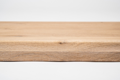 Window sill Solid Oak with overhang, 20 mm, Rustic grade, white oiled
