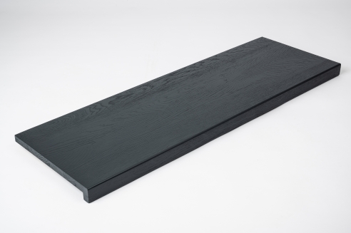 Window sill Oak Country 26mm brushed, anthracite grey lacquered RAL7016