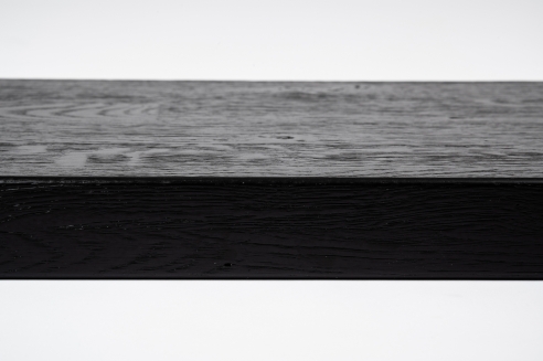 Window sill Wild oak KGZ 20mm brushed black lacquered RAL9011