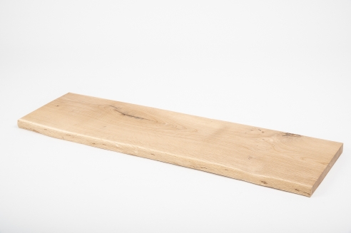 Shelf , Wall Shelf Oak Rustic DL 40mm untreated