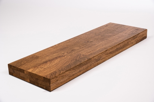 Stair tread Solid Oak Hardwood , Rustic grade, kgz 60 mm, antique oiled