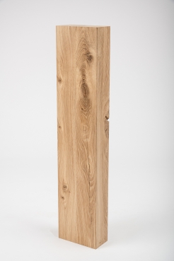 Glued laminated beam Squared timber Wild oak 80x160 mm untreated