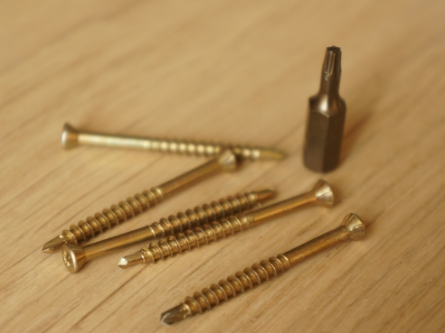 Dielenschrauben 3.2 x 40mm Torx Fräsrippen Bohrspitze