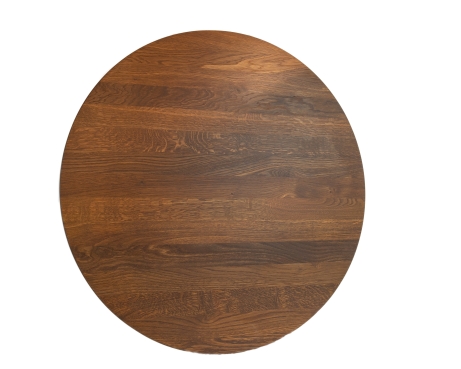 Round table Smoked Oak prime grade 40mm nature oiled