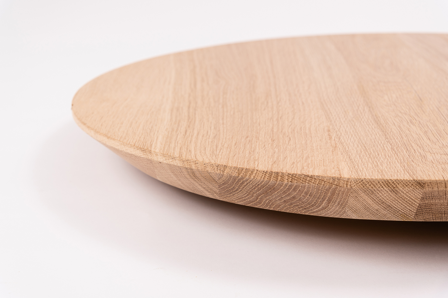 Runde Tischplatte Kaffeetisch Massivholzplatte Esstisch Buche Select 40mm geölt 