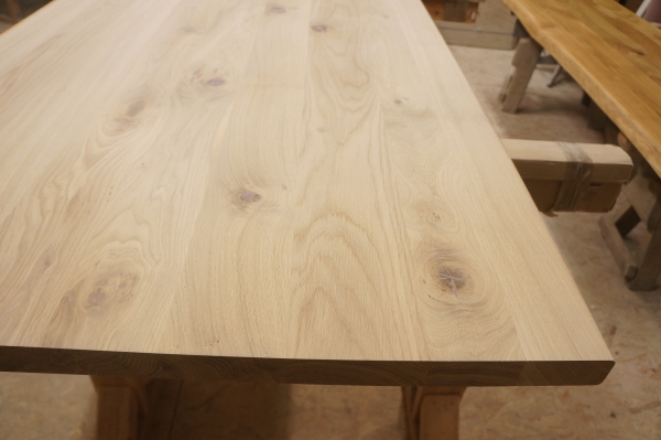 Worktop Solid Wood top Rustic 40 mm untreated