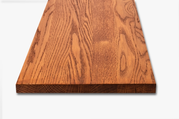 Windowsill Oak Select Natur A/B 26 mm, full lamella, cherry oiled