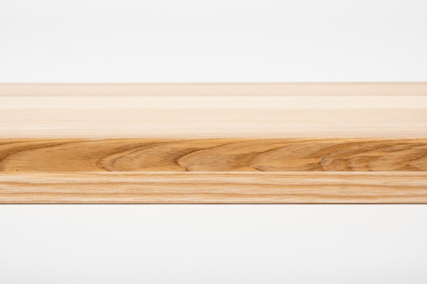 Window sill Solid Ash with overhang 20 mm Prime-Nature grade brushed nature oiled