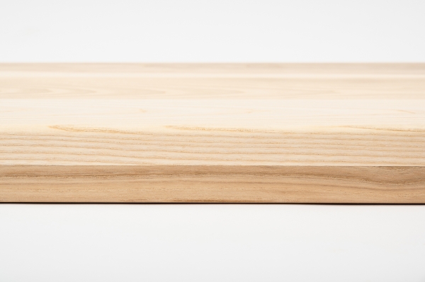 Window sill Solid Ash with overhang 20 mm prime-nature grade brushed untreated