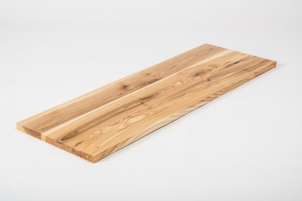Wall Shelf Solid Ash Hardwood Rustic grade, 20 mm lacquered