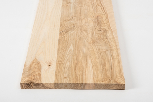 Wall Shelf Solid Ash Hardwood Rustic grade, 20 mm unfinished