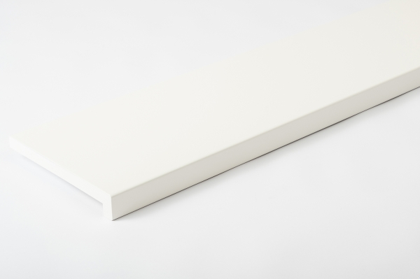 Window sill Solid beech DL 20mm white laquered RAL9010