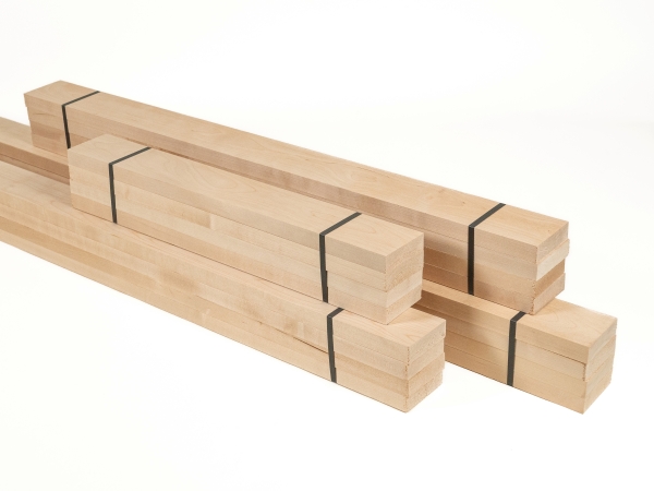 Houten lamel Berken A/B 24x60mm 40-200cm Plint Lijstwerk Onderconstructie