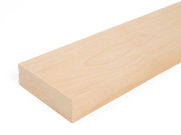 Houten lamel Berken A/B 24x60mm 40-200cm Plint Lijstwerk Onderconstructie