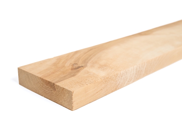 Lamellen Berken Rustiek Massief 24x100 mm, 2,1-2,5 m, Knutselhout Stroken