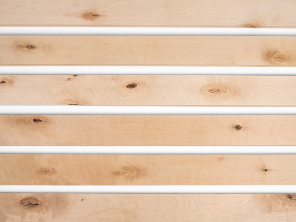 Lamellen Berken Rustiek Massief 24x80 mm, 2,1-2,5 m, Knutselhout Stroken