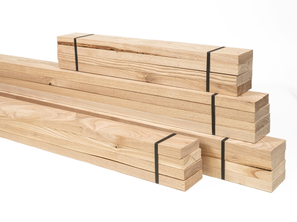 Houten lamel Essen A/B 24x60mm 40-200cm Plint Lijstwerk Onderconstructie