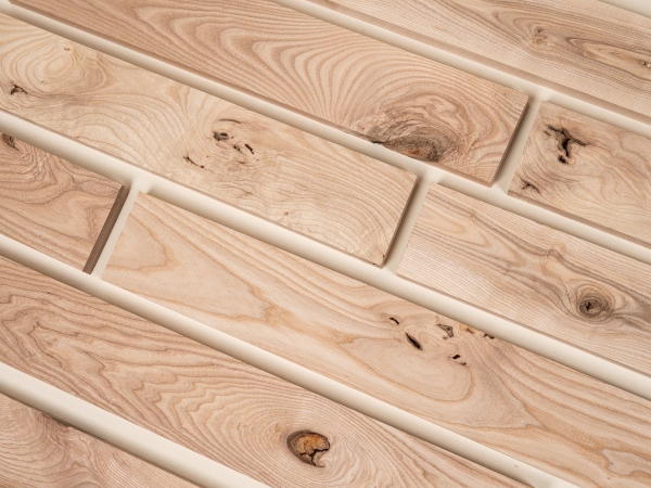 Houten lamel Essen Rustiek 24x100mm 40-200cm Plint Lijstwerk Onderconstructie