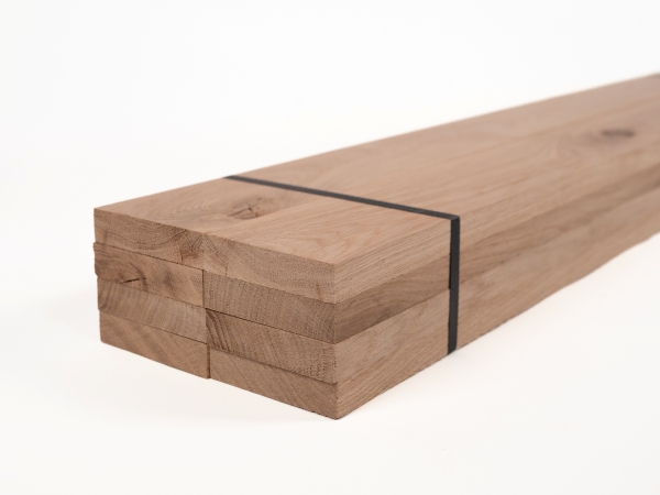 Lamelles en chêne rustique 18×74 mm longueurs 2,1-2,5 m, Bois de bricolage DIY