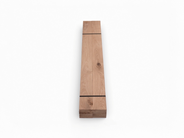 Lamelles en chêne rustique 18×74 mm longueurs 2,1-2,5 m, Bois de bricolage DIY
