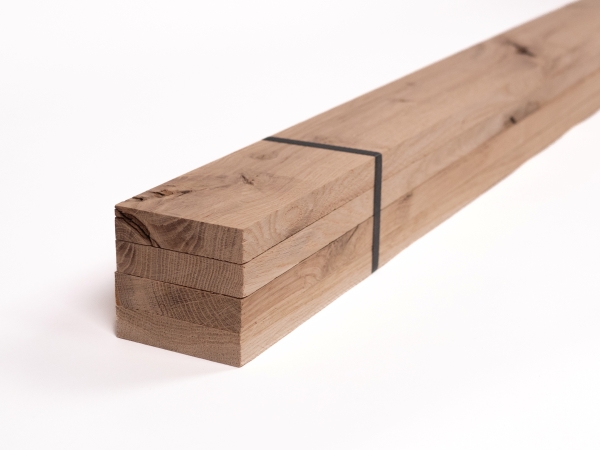 Lamelles en chêne rustique 18×74 mm longueurs 2,1-2,5 m, Bois de bricolage DIY