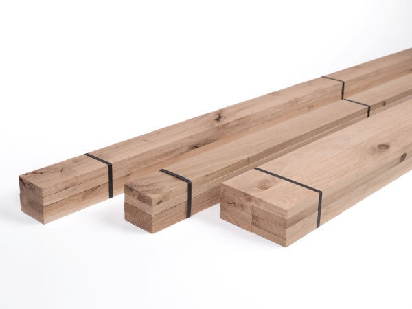 Lamelles en chêne rustique 18×74 mm longueurs 2,1-2,5 m, Bois de bricolage DIY