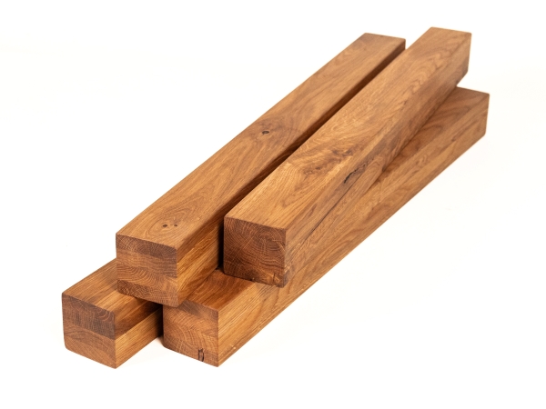 Glulam oak beam Rustic 70x70 mm natural oiled, square timber, solid wood