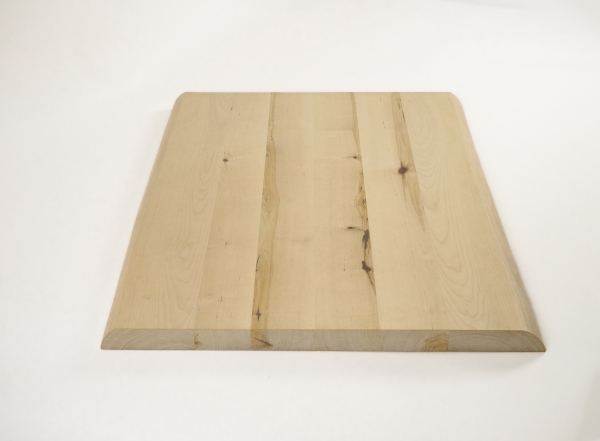 Worktop Tabletop Stair landing Birch Rustic 40x600x900 mm, untreated, with 2 wood slabs