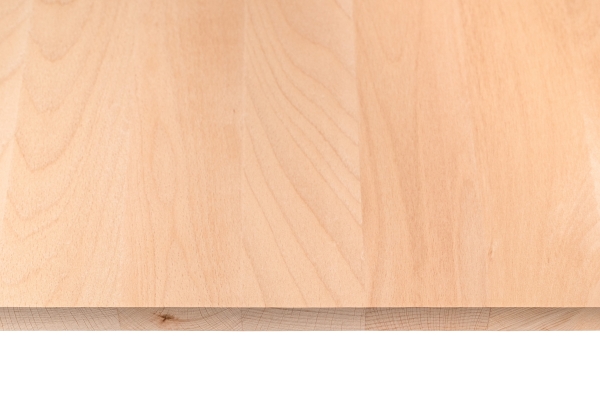 Verlijmd Paneel Beuk A/B 26 mm, DL Doorlopende Lamellen, 1210x1000-2800 mm