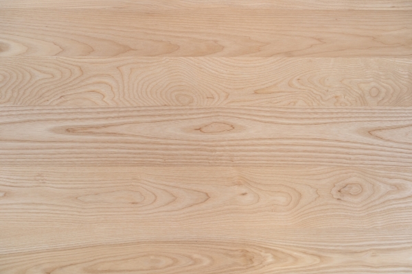 Solid wood edge glued panel Ash A/B 45 mm, full stave lamellas with random widths, customized DIY