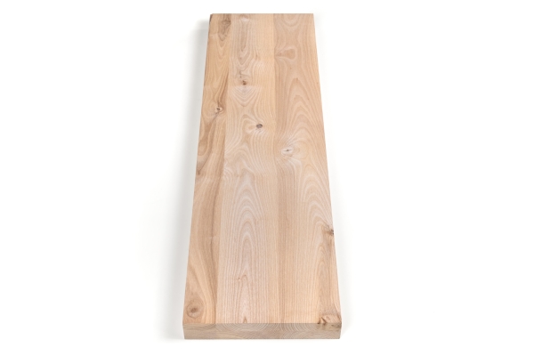 Verlijmd Paneel Essen Rustiek 45 mm DL doorlopend vallende latten, DIY aanpasbaar, Werkblad, Tafelblad timmerplaten