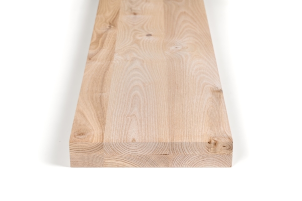 Verlijmd Paneel Essen Rustiek 45 mm DL doorlopend vallende latten, DIY aanpasbaar, Werkblad, Tafelblad timmerplaten