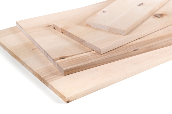 Verlijmd Paneel Berken Rustiek 20 mm DL doorlopend vallende latten, DIY aanpasbaar, Werkblad, Tafelblad timmerplaten