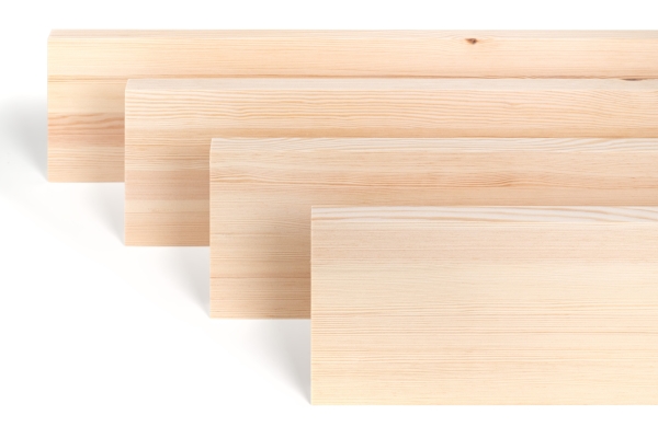 Solid wood edge glued panel Pine A/B 20 mm, full lamella, customized DIY