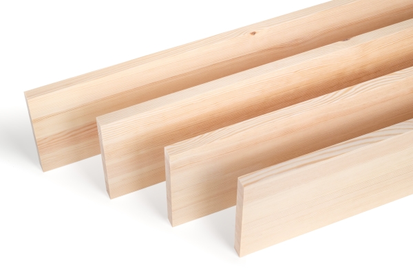 Solid wood edge glued panel Pine A/B 20 mm, full lamella, customized DIY