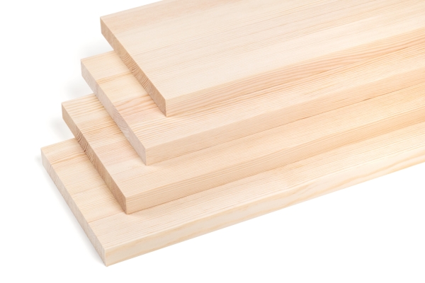 Solid wood edge glued panel Pine A/B 20 mm, full lamella, customized DIY